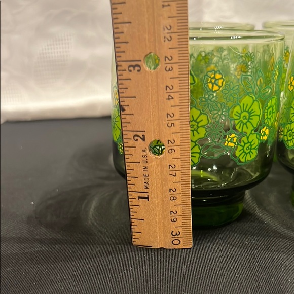 Libbey Crazy Daisy Spring Blossom Vintage Drinking Glasses set of 4 LAST ONES!! - Picture 4 of 10